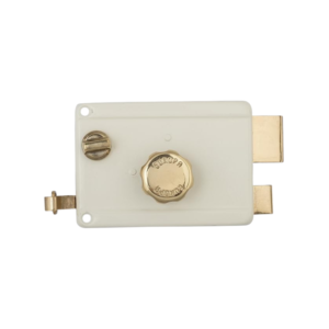 Europa 8010 Stainless Steel Night Latch Key Lock | Automatic Latching Main Door Lock, Durable Metallic Body | Easy Installation